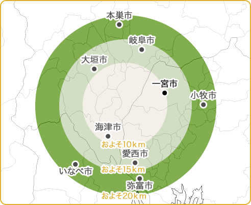 訪問可能エリア